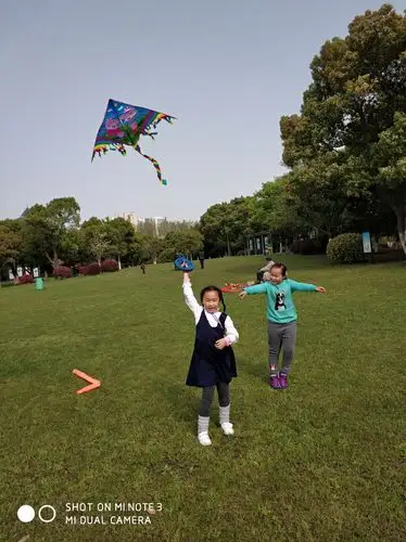 2018年清明节踏青,放风筝!