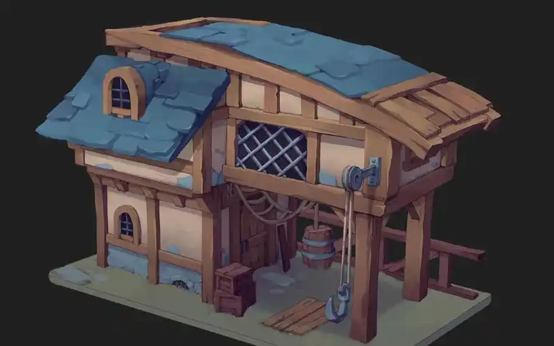 maya场景建模:零基础也能撸一个3d房子模型