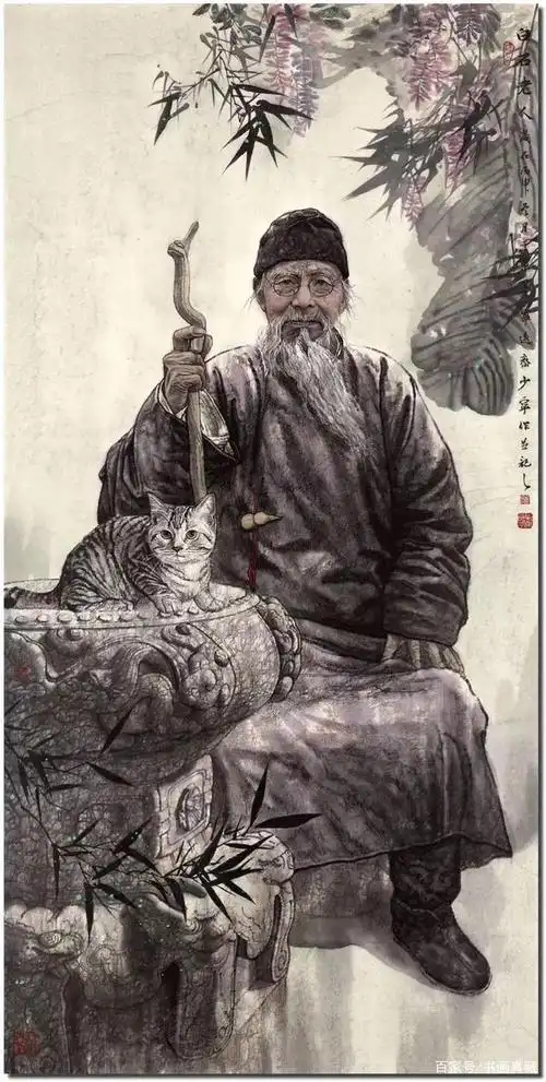 一代国画巨匠齐白石大师画像