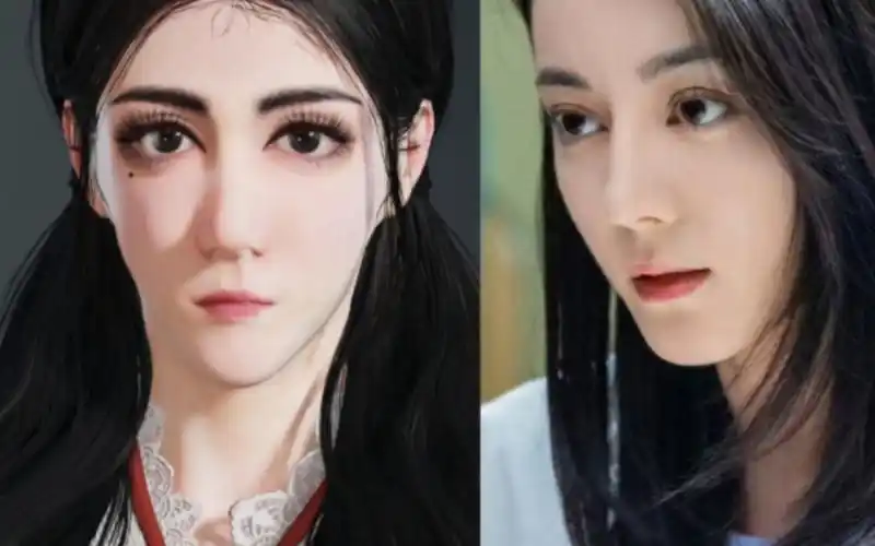 【永劫无间】捏了一个胡61丽热巴61胡力木拉提61桃