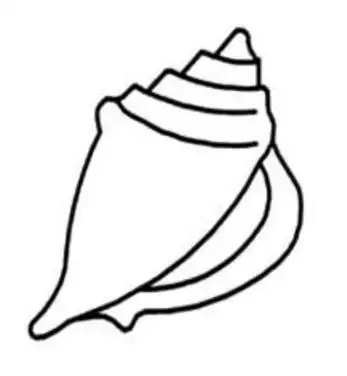 田螺可爱简笔画