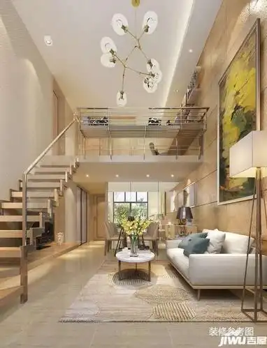 4.5米层高空中墅 一层优雅,一层尊贵 客厅约4.5挑高 奢享尊崇人生