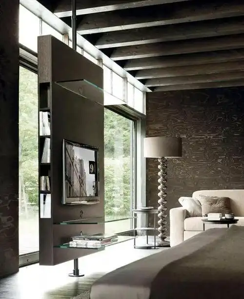 电视墙|收纳柜|墙体|现代_网易订阅