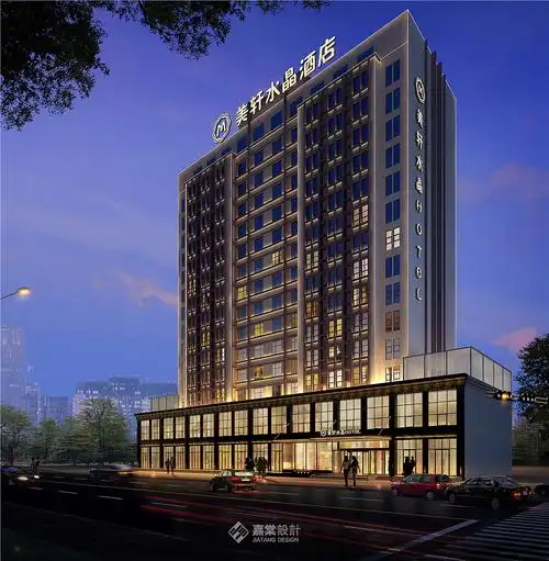 周口美轩水晶酒店效果图&郑州精品酒店设计公司 - 原创作品 - 站酷