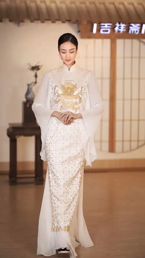 【吉祥斋】2021春夏杨帆新作·灵福阁系列"灵福阁旗袍"