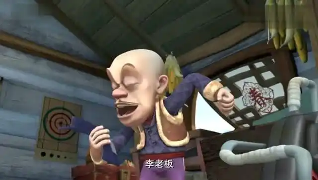 熊出没:光头强把李老板骂得冒黑烟,实现一个遗愿!