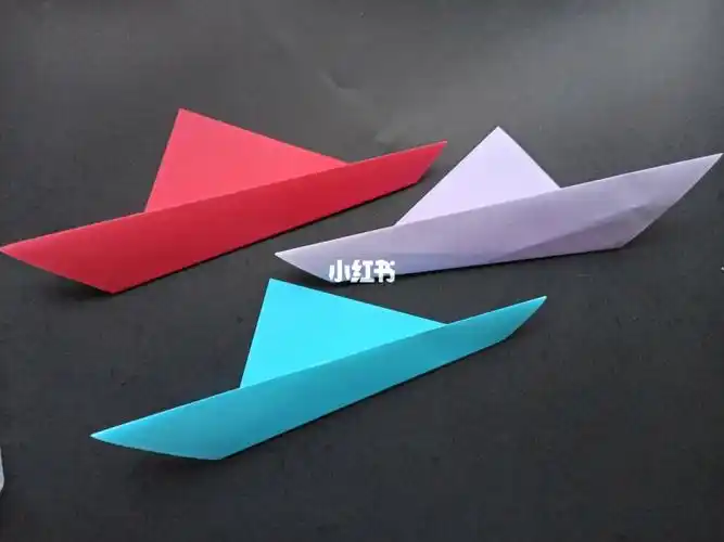 超级简单的入门幼儿手工折纸小帆船帆船77