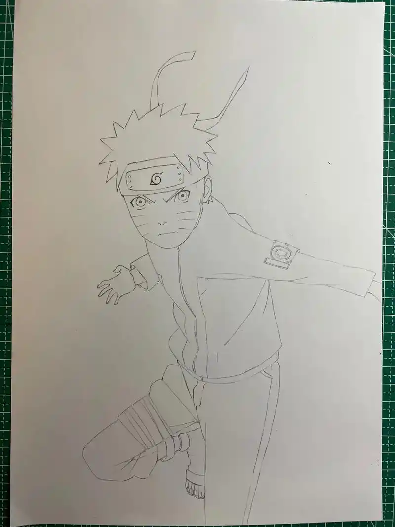 浅搓一个螺旋丸#手绘 #临摹 #火影忍者 #鸣人#画渣日常 - 抖音