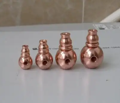 纯紫铜佛头实心紫铜佛头红铜佛头手链,手链佛珠佛头佛珠链紫铜珠