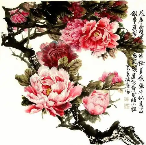 人类绘画艺术创新无限孙玉德教授立体牡丹访谈