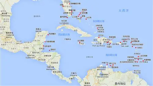 去海地有哪些海运航线