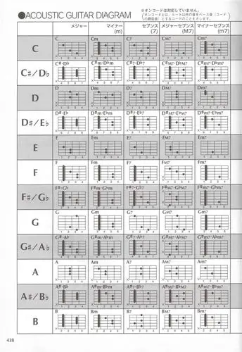 每个和弦只需要一个最基本的大横按就可以了.