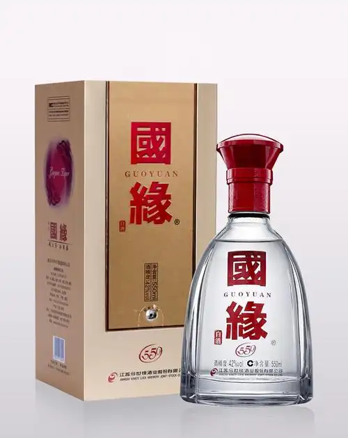今世缘 42度 国缘单开 白酒 550ml*6 瓶整箱 商务宴会高端用酒