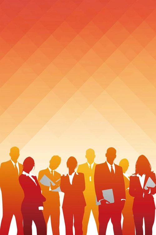 就是缺你招聘宣传单背景素材