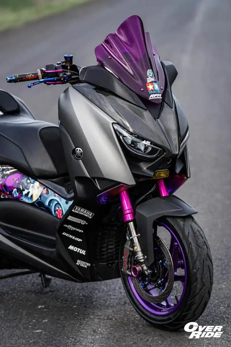 雅马哈xmax300改装案例.#雅马哈xmax300 #xm - 抖音