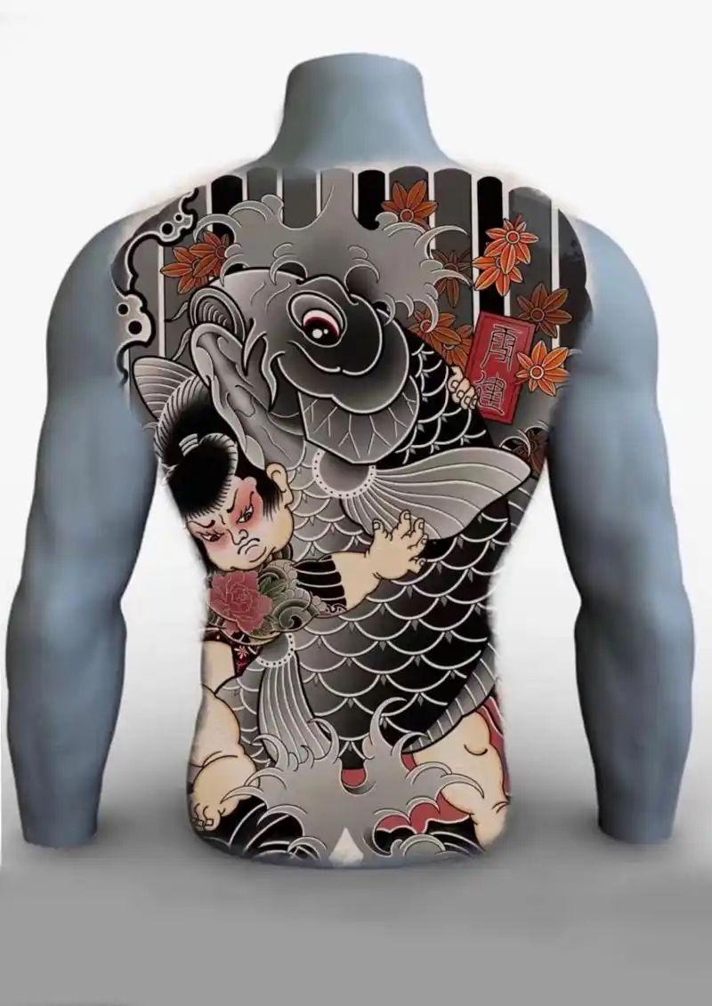 老传统 背部纹身 满背推荐  最近开始更新老传统为主