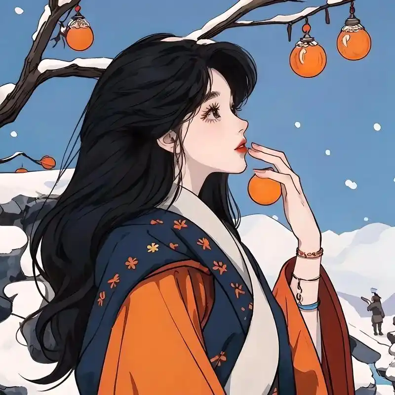 公主殿下请换上你的柿柿如意头像吧#女生头像 #运气特别旺的头 - 抖音