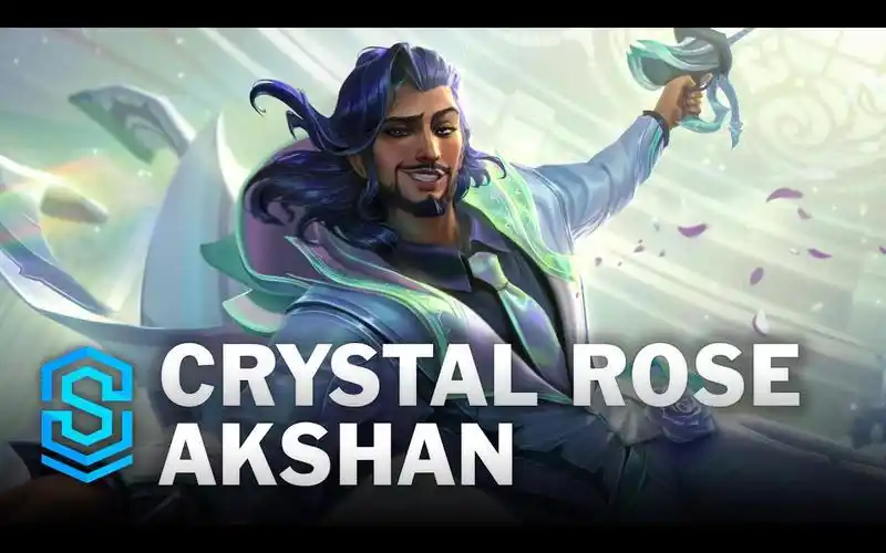 「皮肤档案室」阿克尚·影哨 —— 水晶玫瑰 - 英雄联盟