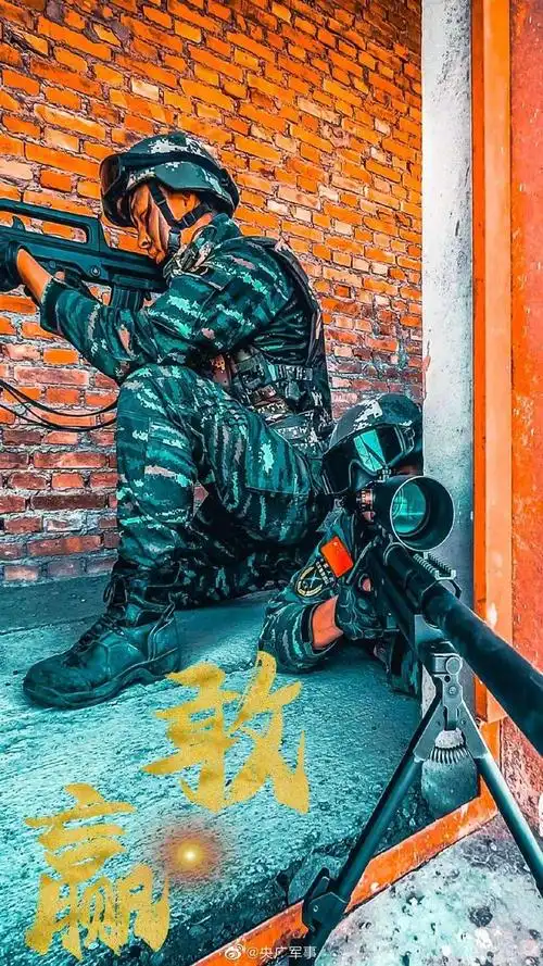 高清海报!一组关键词带你领略武警官兵的风采!