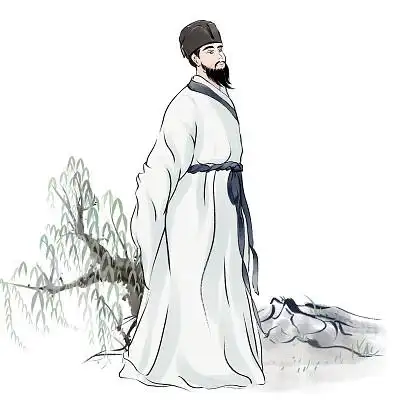 水墨古风苏轼文豪苏东坡插画诗人元素古代人物元素