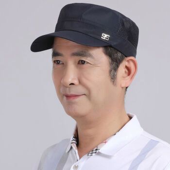 中老年人凉帽爸爸帽子洋气中老年夏季男夏天薄户外老年人单休闲中年