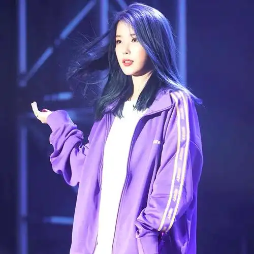 iu春秋件套两件休闲卫衣时尚松显宽松李智恩休闲运动套装