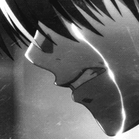 动漫gif 头像 男生女生 呆萌 傲娇 黑白 色彩 帅气 高冷 by okccc