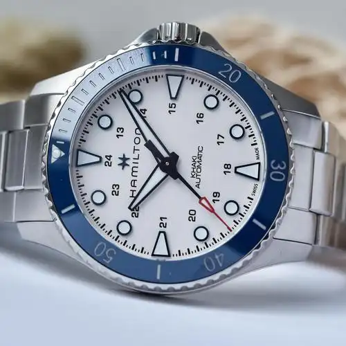 汉米尔顿卡其海军水肺腕表——消暑新姿势