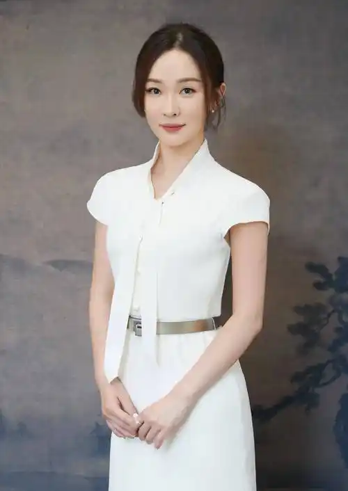 穿上丝袜的霍思燕,朋友都说,具有典雅的气质