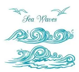 简笔画海浪怎么简笔画海浪