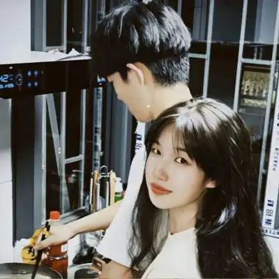 高级优质有意境的氛围感双人情头 男女同框的甜蜜日常情侣头像_情侣