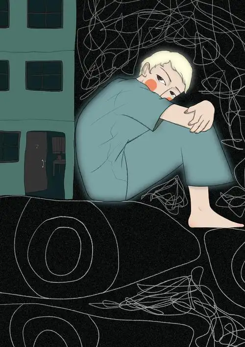 孤独患者系列插画