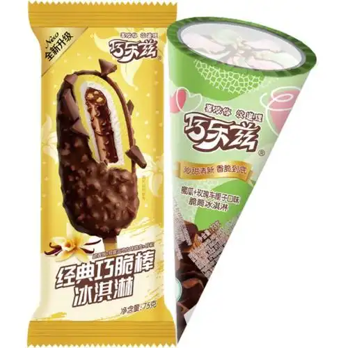 伊利巧乐兹脆筒蜜瓜3盒巧脆棒3盒冰淇淋