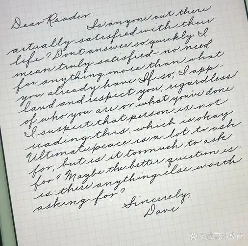 每日练字打卡| 英语草书板写 好久没有认真营业了,上课摸鱼水一下.