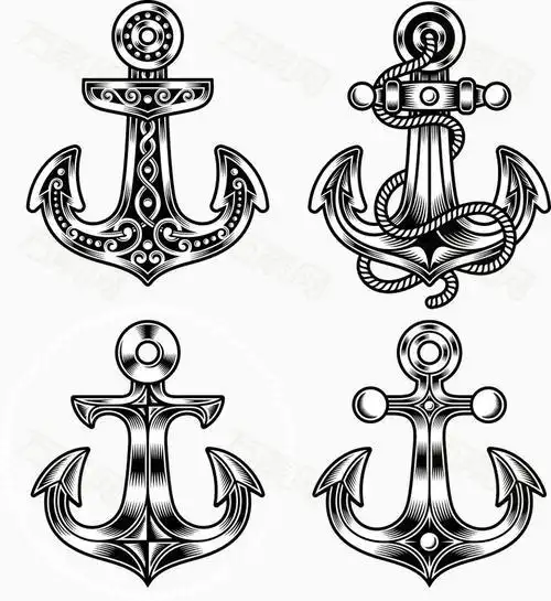 船锚简笔画船锚简笔画图片