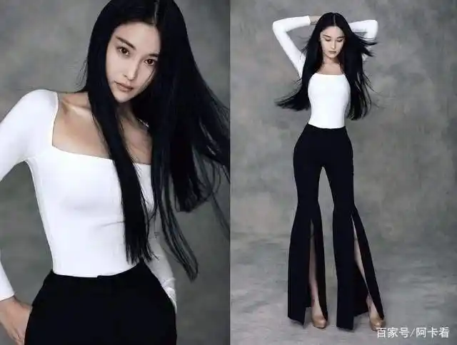 33岁张馨予身材惊人,紧身服配喇叭裤线条优美,"酒杯腰"太惊叹