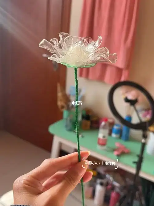 塑料瓶做的花
