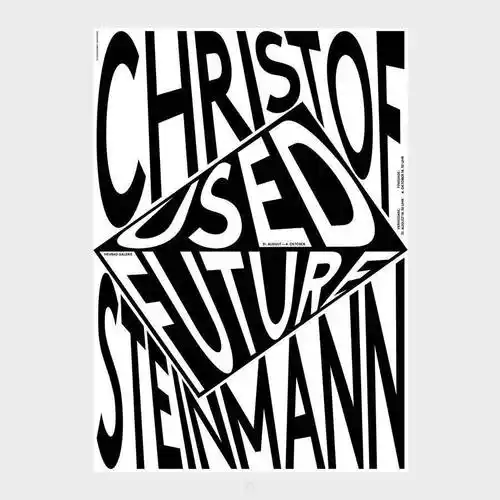 黑白字体海报,可以这么玩_设计