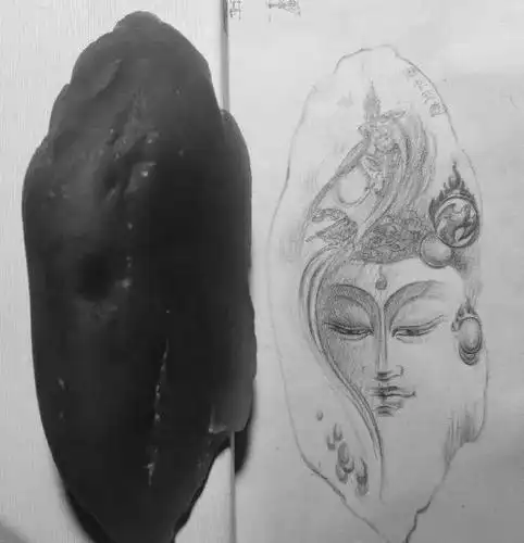 大师级玉雕设计手稿