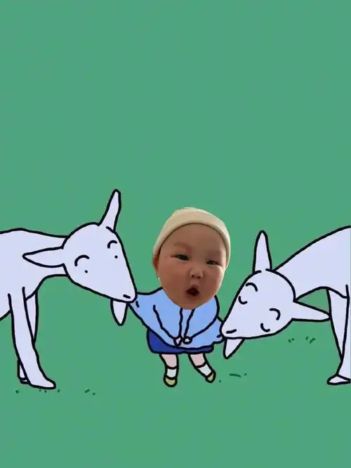 搞笑趣味抠图也太可爱了吧