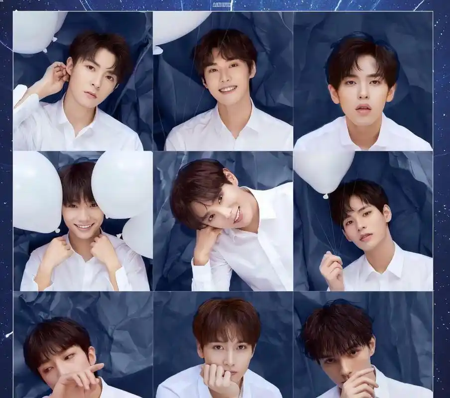 unine全员自画像嘉羿小熊可爱陈宥维最敷衍李汶翰绝了