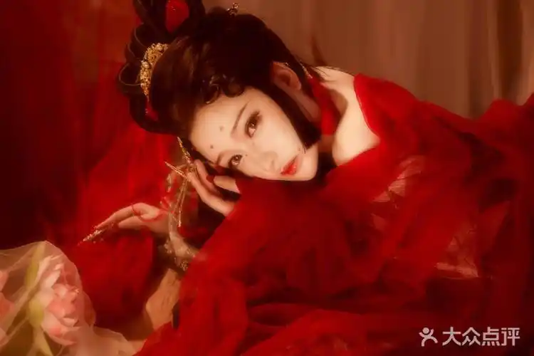 半面纱古风摄影