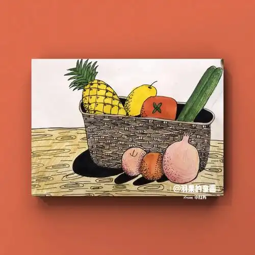 710岁孩子的静物写生