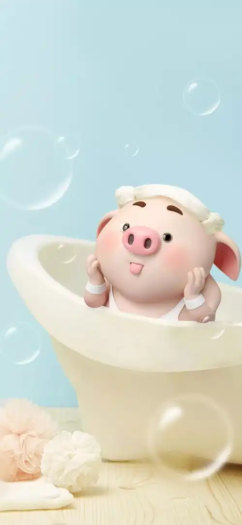 版权归原作者所有,如有侵权,请联系删 2019年生肖猪壁纸,可爱萌宠猪猪