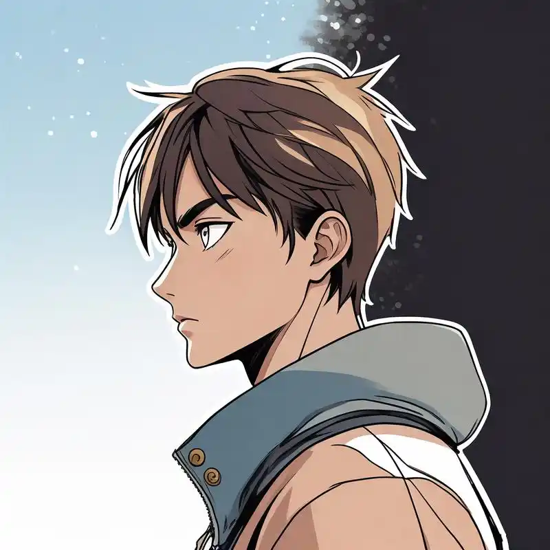 手绘风格男生头像,霸气高冷90 手绘风格男生头像来啦!