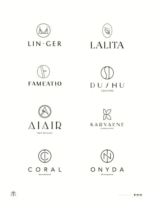 天独厚的优势简洁并不是简单而是精致简约的logo自然干净利落简练精辟