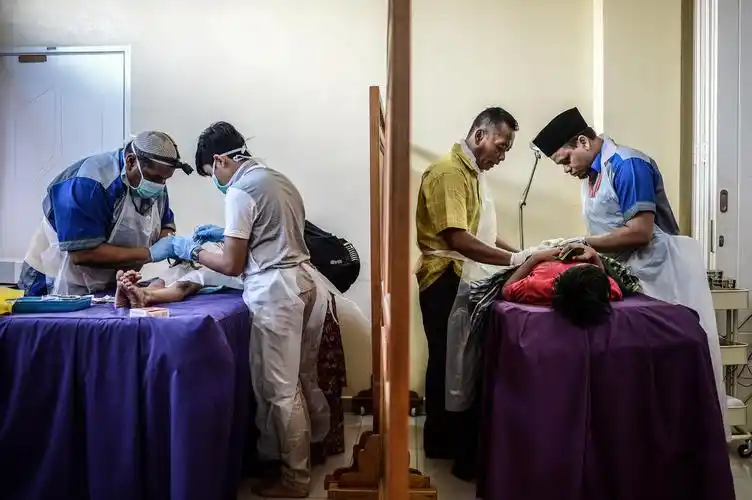 马来西亚200名男童进行集体割礼 (1/8)