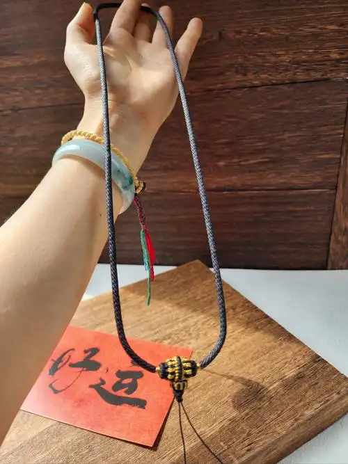 纯手工编织项链绳#绳结 传统文化