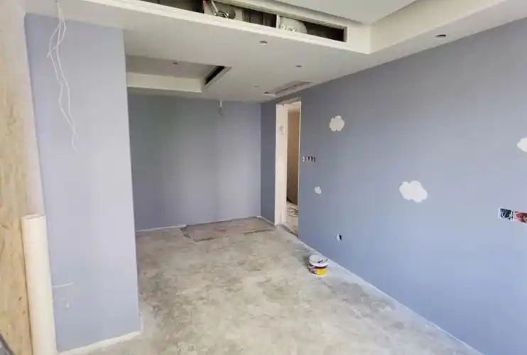 立邦漆婴儿蓝太空漫步伦敦雾岩灰