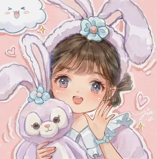 ④–⑨@爱画画的炸炸子tina 甜甜的闺蜜小头像 #星黛露头像##玲娜贝儿